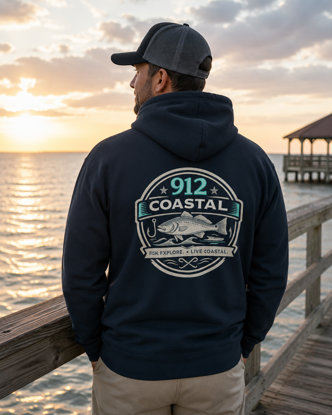 912 Coastal Premium Hoodie