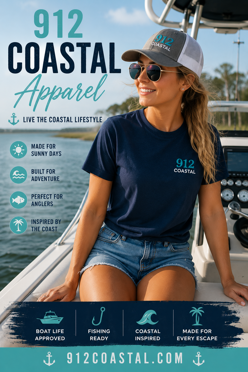 912 Coastal Unisex t-shirt