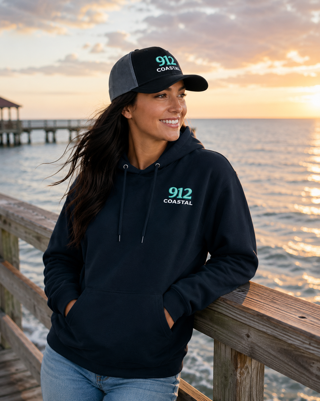 912 Coastal Premium Hoodie
