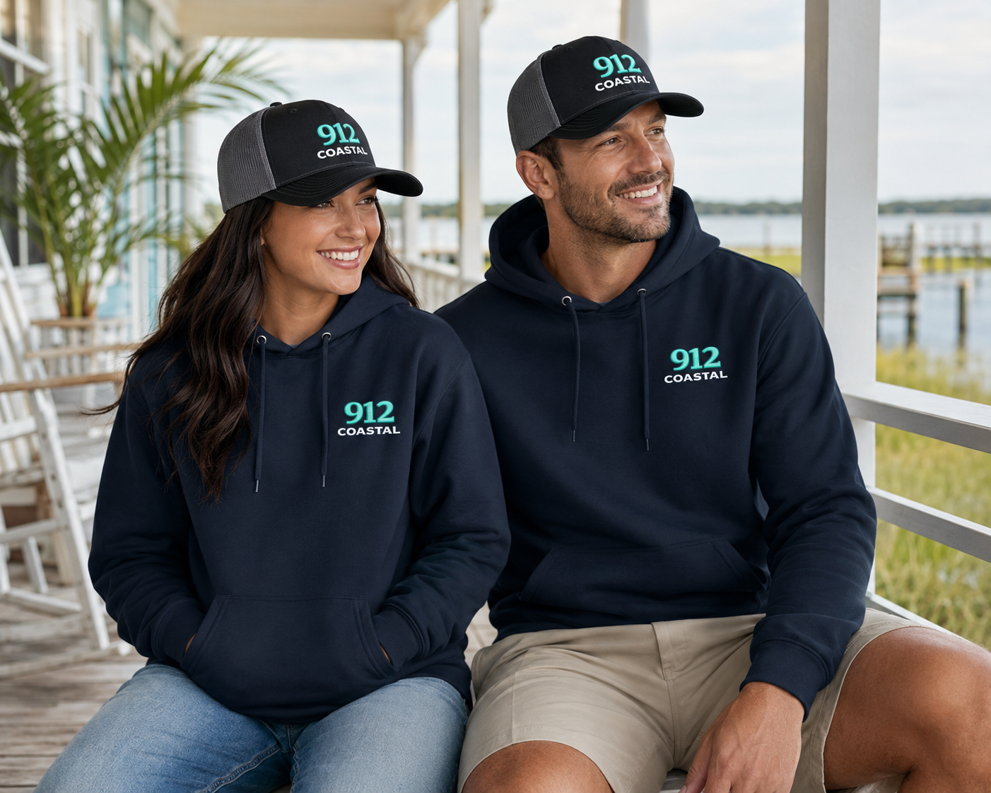 912 Coastal Premium Hoodie
